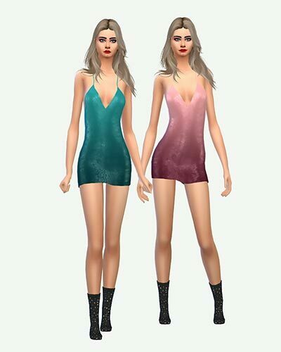 The Sims 4 Mini Dress Custom Content