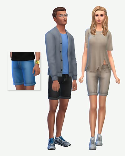 The Sims 4 Male Shorts