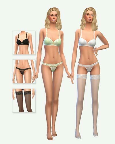 The Sims 4 Lingerie Set