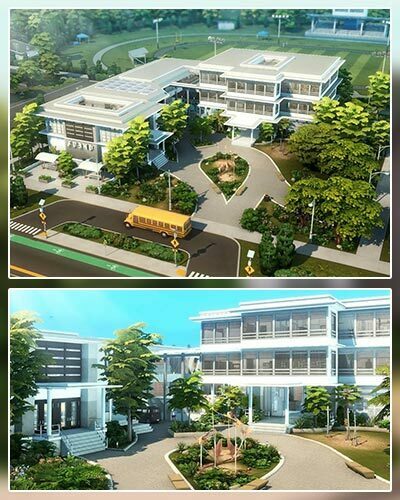The Sims 4 Fine Arts High School