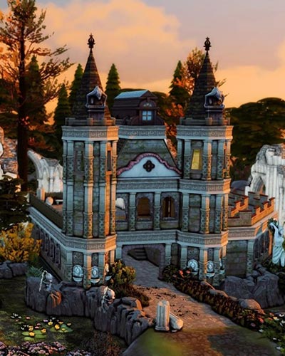 The Sims 4 Castle Ruins
