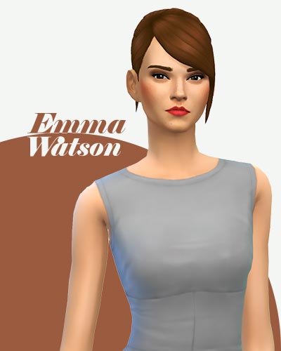 The Sims 4 Emma Watson Sim