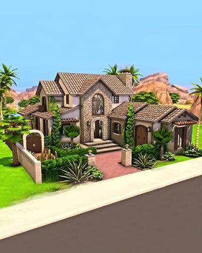The Sims 4 Big Mediterranean