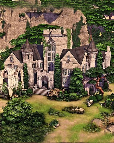 The Sims 4 Windenburg Castle