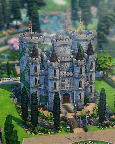 The Sims 4 Von Haunt Castle