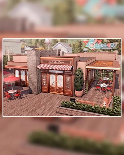 The Sims 4 Copperdale Cozy Bistro