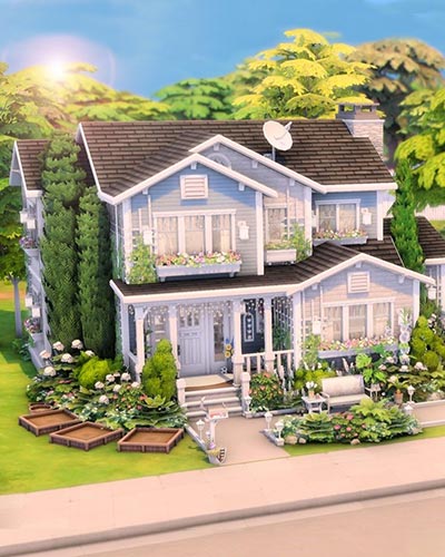 The Sims 4 Cute Single Mom's Home