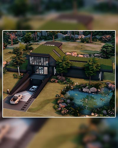 The Sims 4 Skypoint Villa