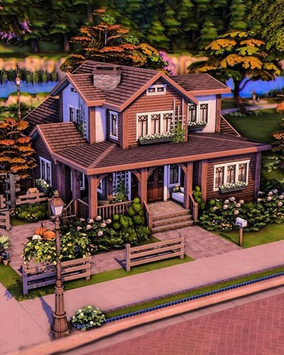 The Sims 4 Autumnal Home