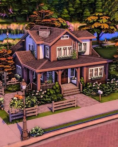The Sims 4 Autumnal Home