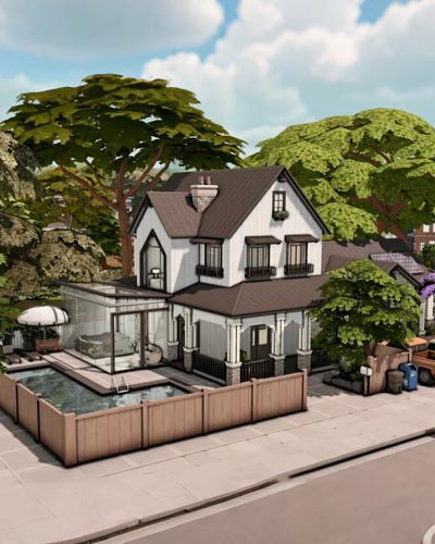 The Sims 4 Modern Farm House